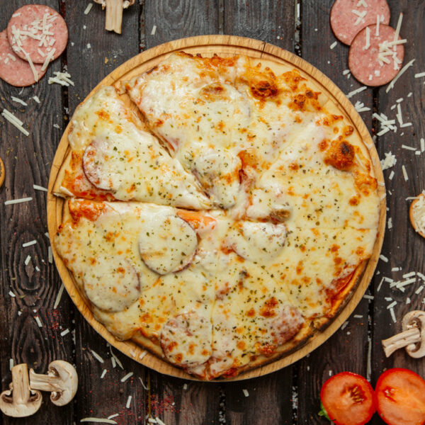 Garlic Pizza (V)